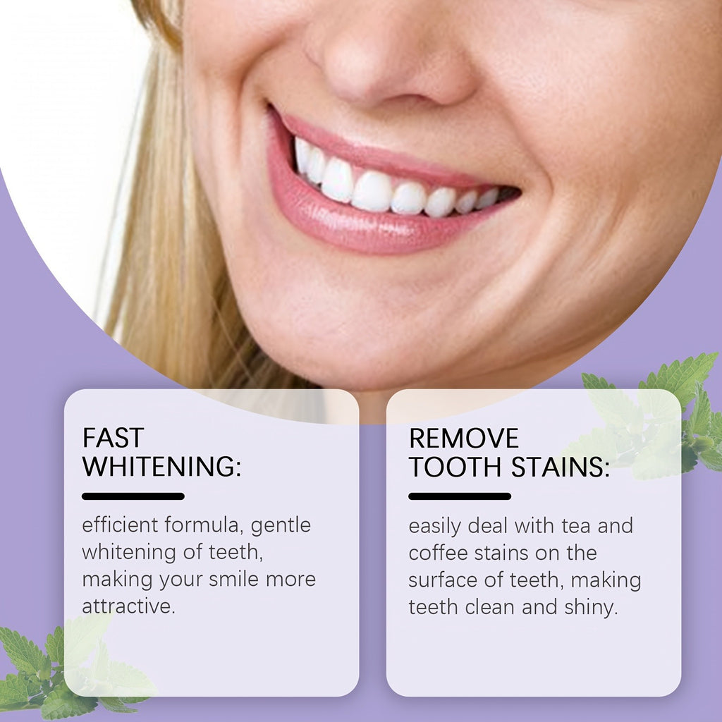NovaSmile Whitening Teeth Strips, Purple Teeth Strips